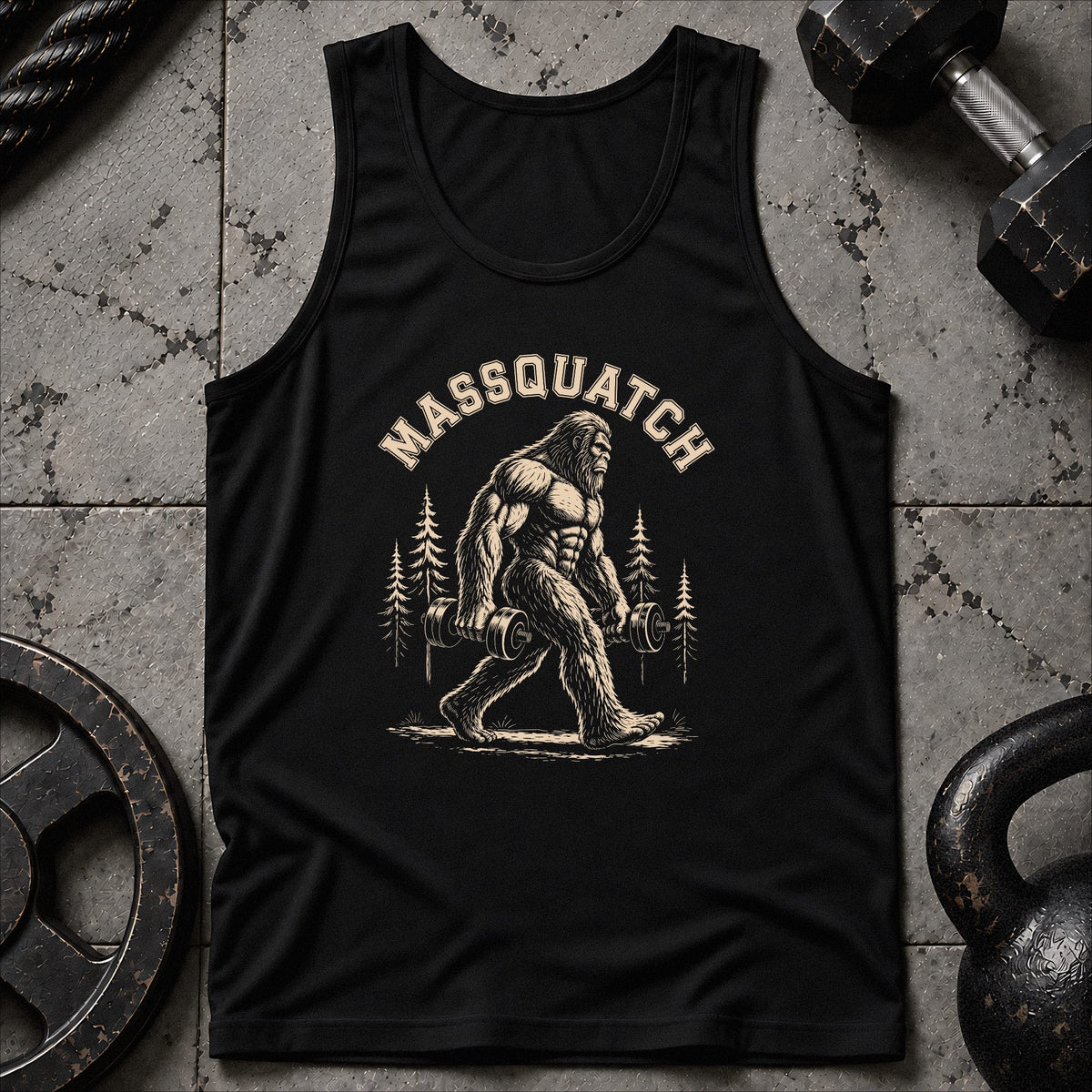Massquatch Unisex Tank