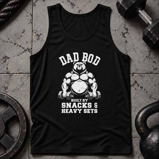 Dad Bod Bear Unisex Tank