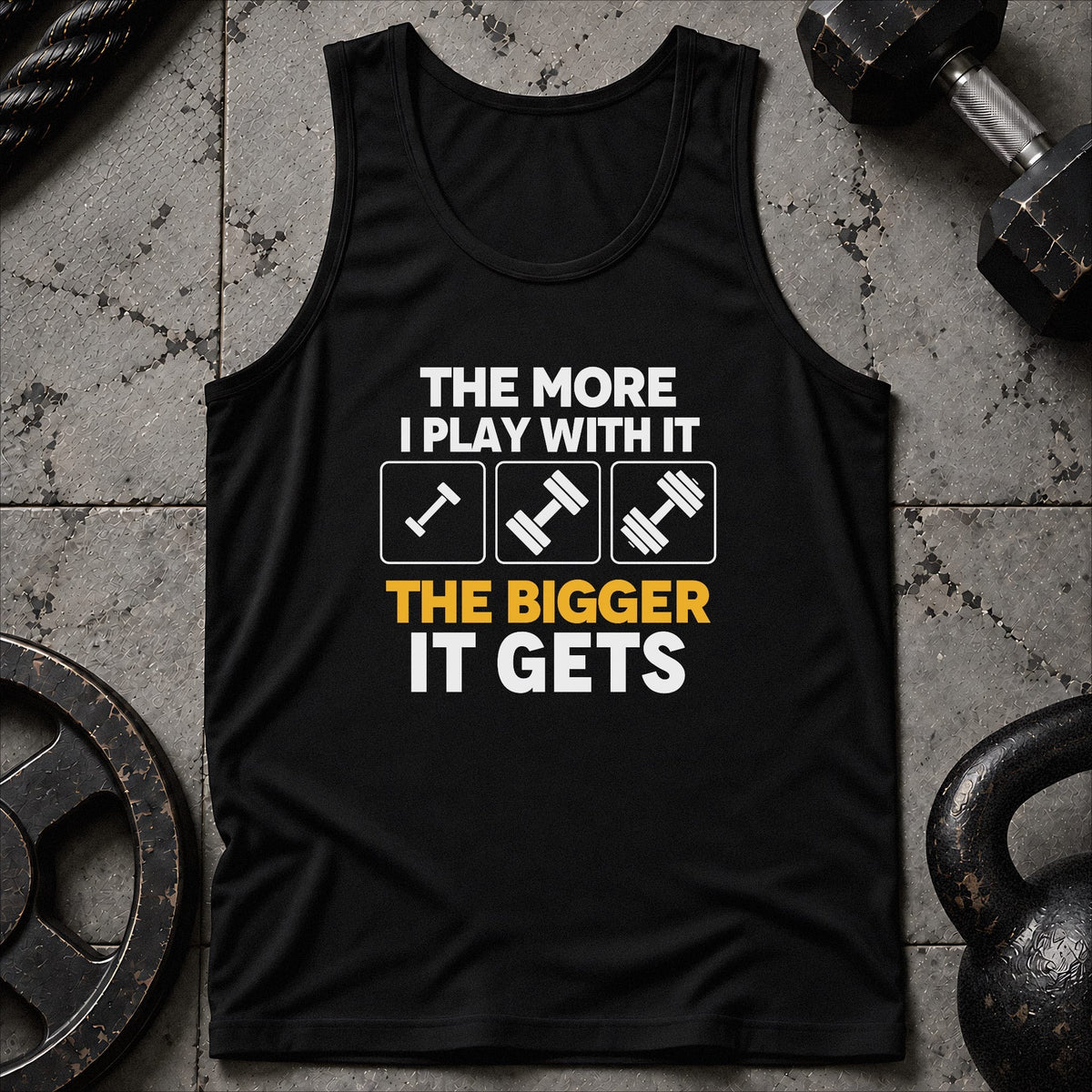 The More I Play Unisex Tank