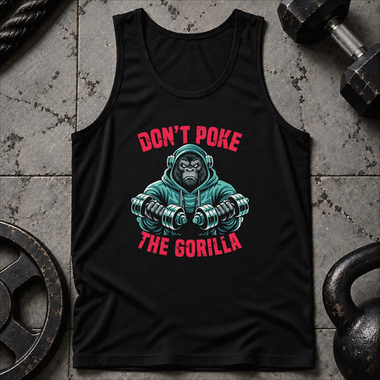 Don't Poke The Gorilla Unisex Tank