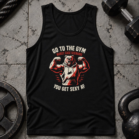 Go To The Gym Unisex Tank