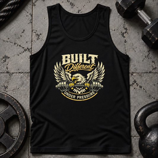 Built Different Eagle Unisex Tank