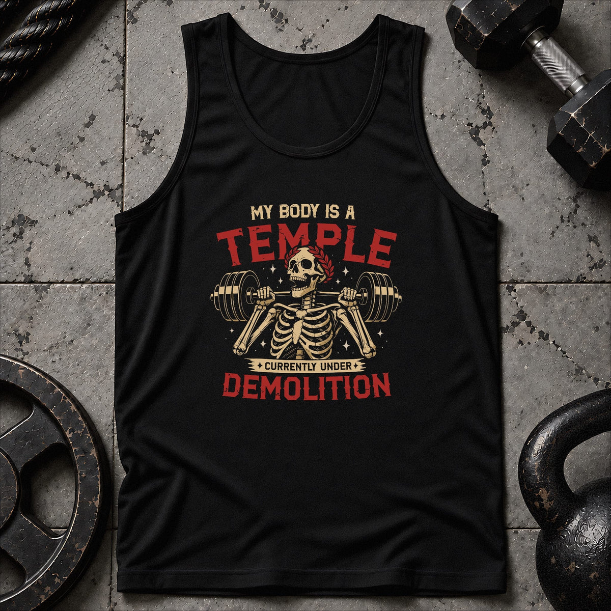 My Body Is A Temple Unisex Tank