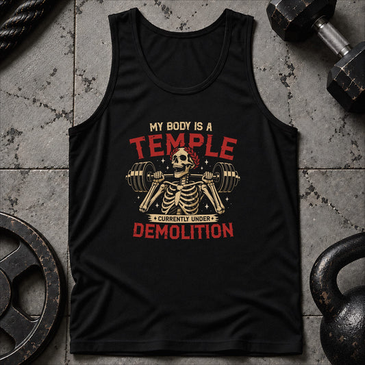 My Body Is A Temple Unisex Tank