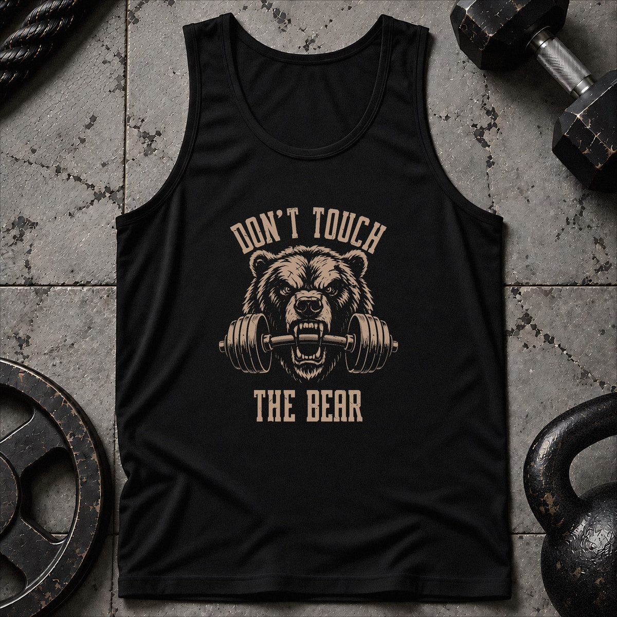 Don't Touch The Bear Unisex Tank