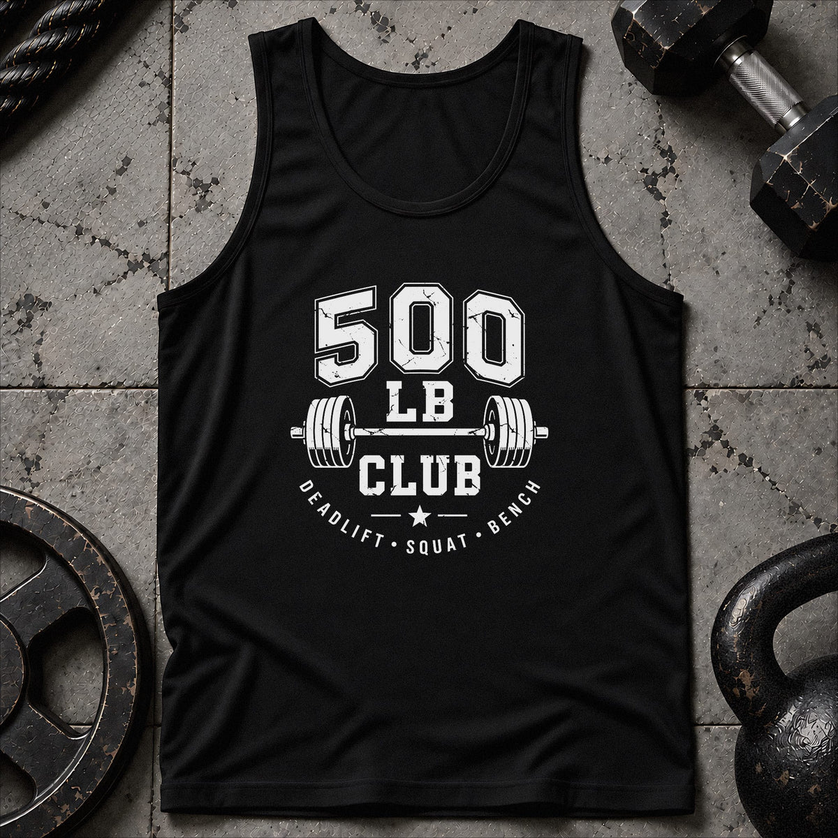 500 LB Club Unisex Tank