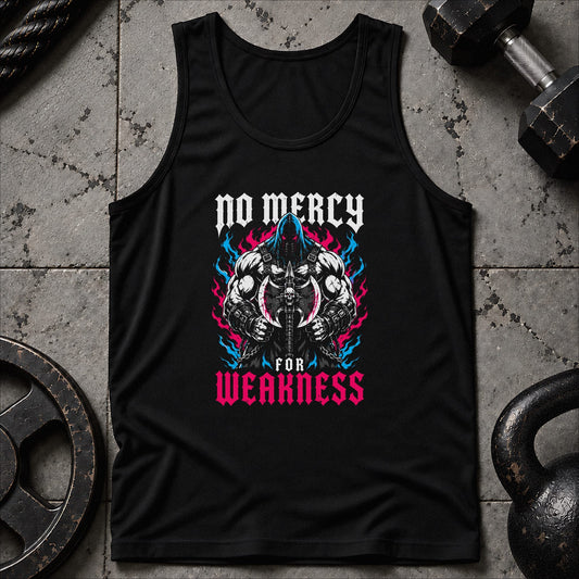 No Mercy For Weakness Unisex Tank