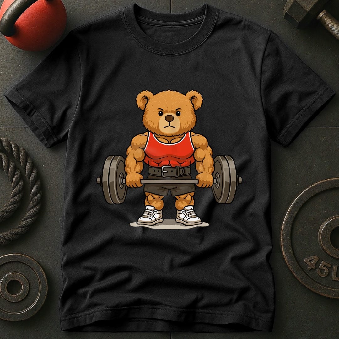 Teddy Bear Lifting Gym T-Shirt