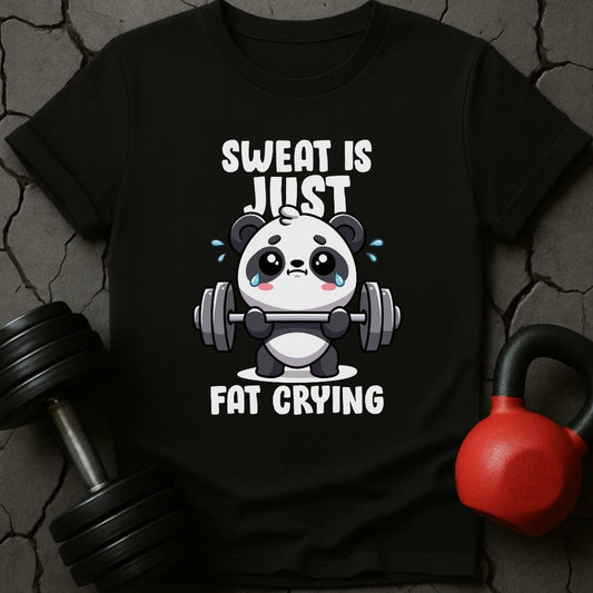 Sweat Is Just Fat Crying T-Shirt