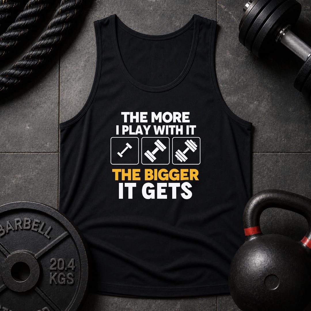 The More I Play Unisex Tank