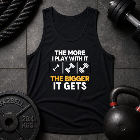 The More I Play Unisex Tank