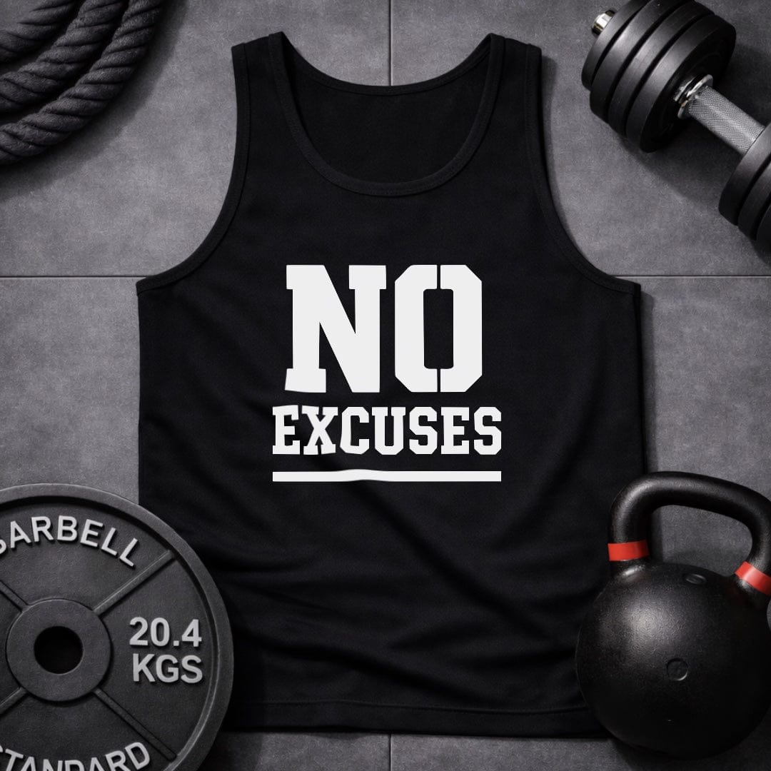 No Excuses Unisex Tank