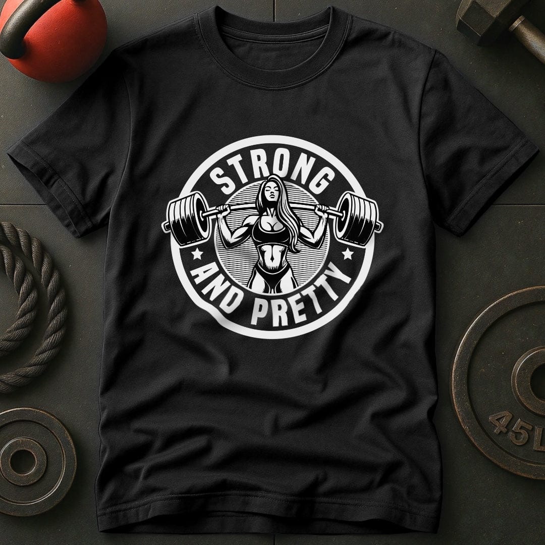 Strong And Pretty Gym T-Shirt
