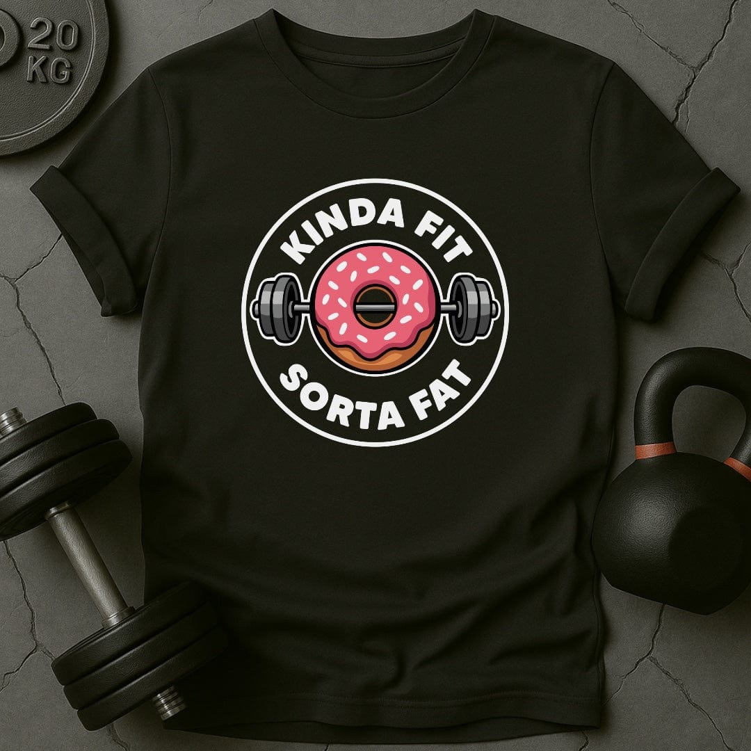 Kinda Fit Sorta Fat Donuts Gym T-Shirt