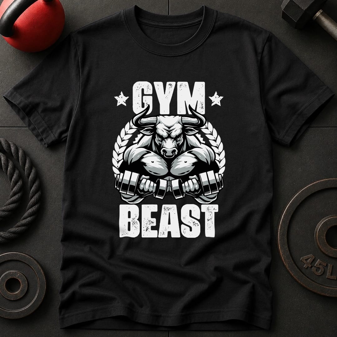Gym Beast Bull T-Shirt