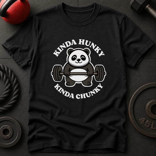 Kinda Hunky Panda Gym T-Shirt