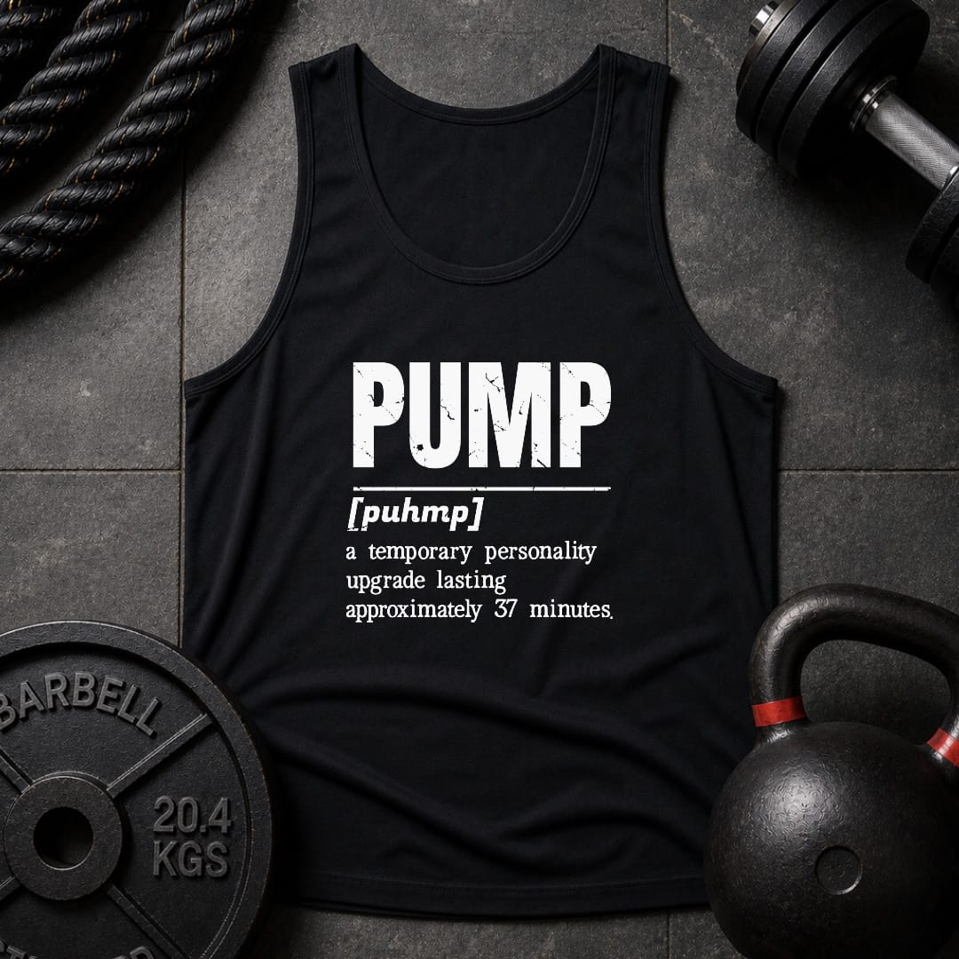 Pump Vocabulary Unisex Tank