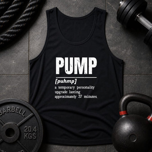 Pump Vocabulary Unisex Tank