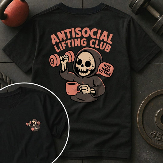 Antisocial Lifting Club T-Shirt
