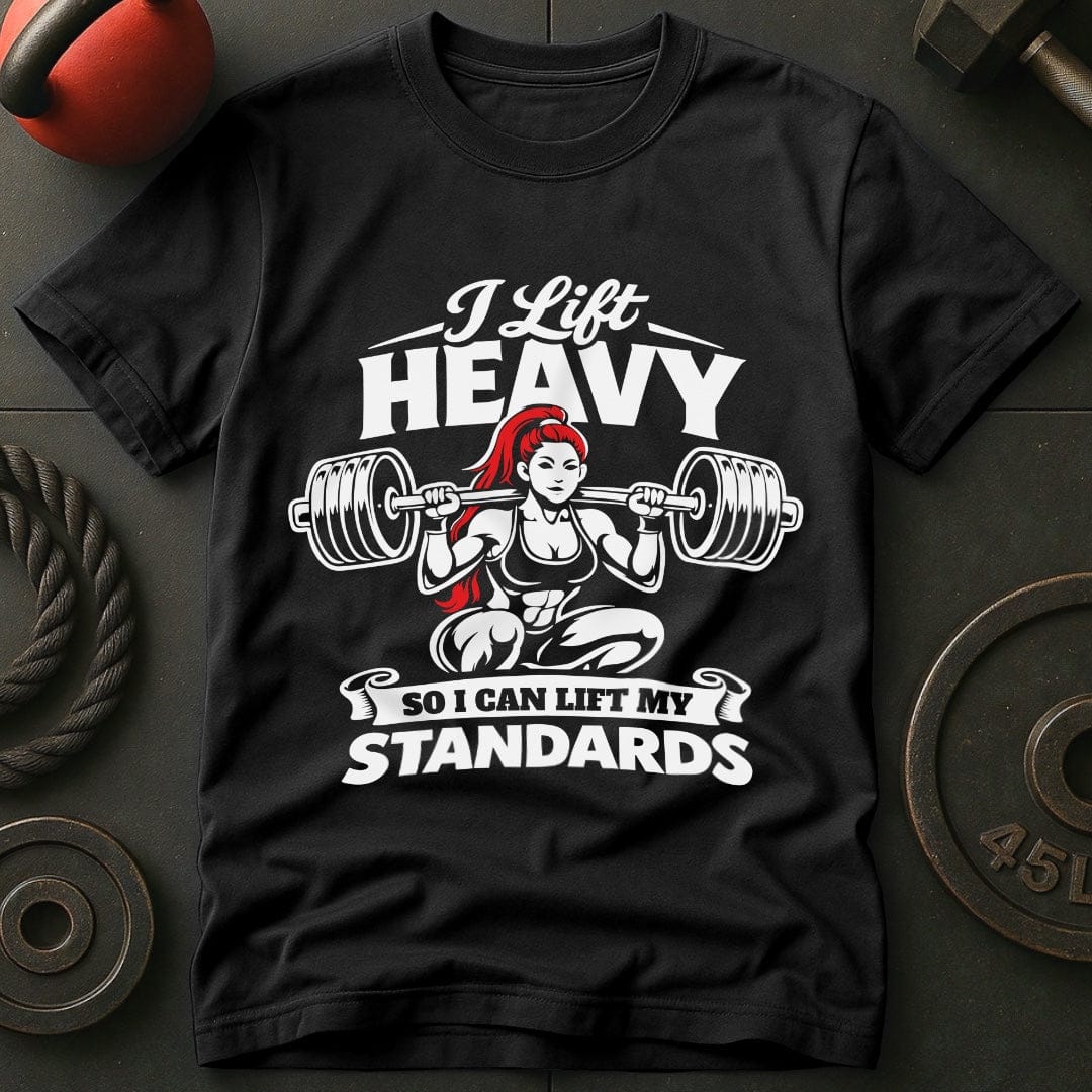 I Lift Heavy So I Can T-shirt