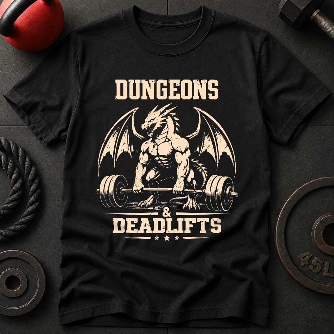 Dungeons & Deadlifts T-shirt