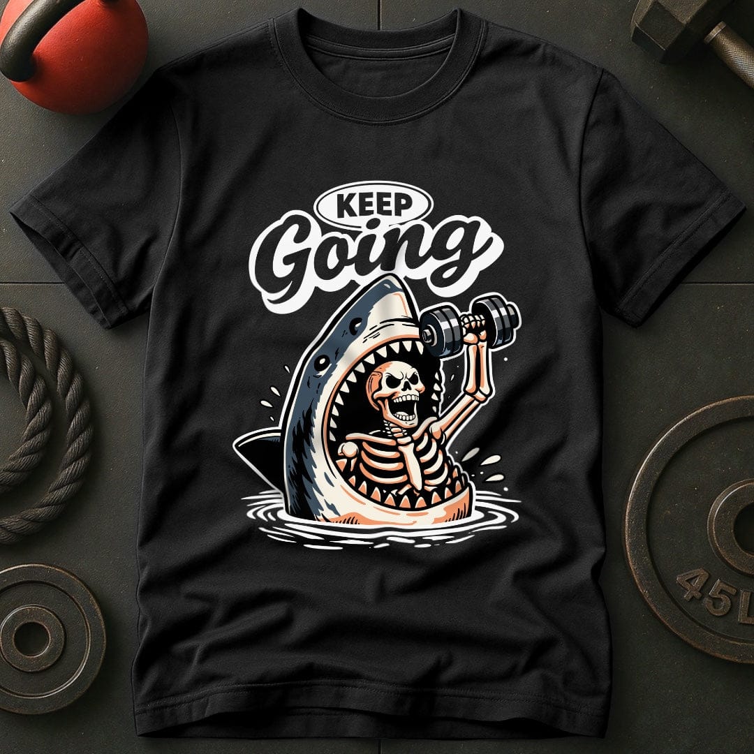 Keep Going Shark T-shirt