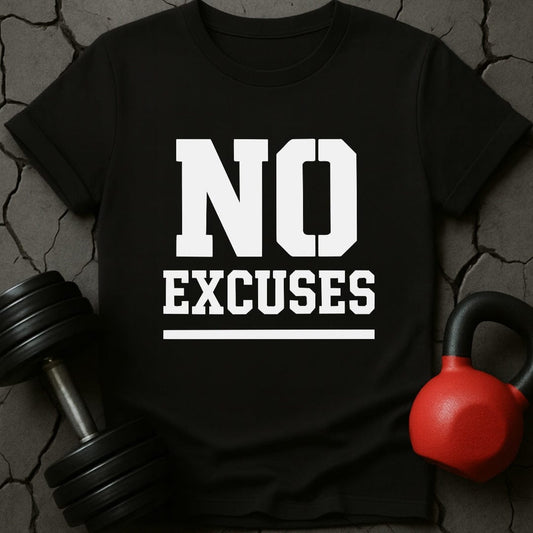 No Excuses Gym T-Shirt