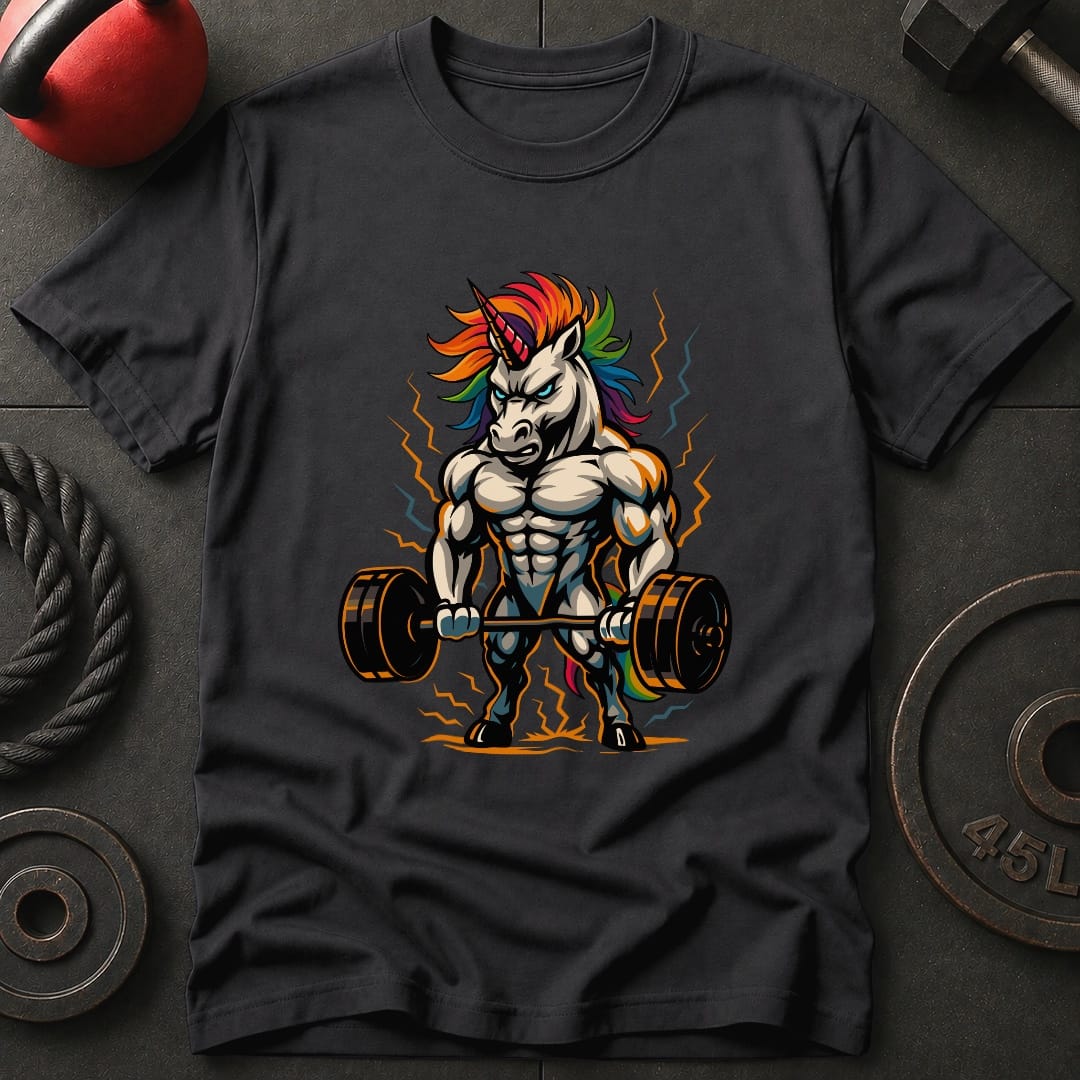 Weightlifting Unicorn T-Shirt