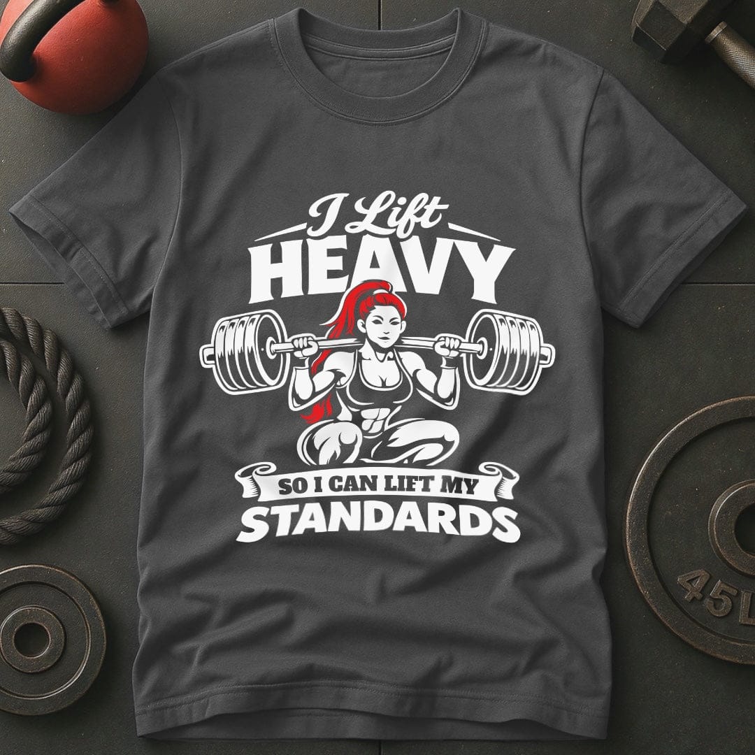 I Lift Heavy So I Can T-shirt