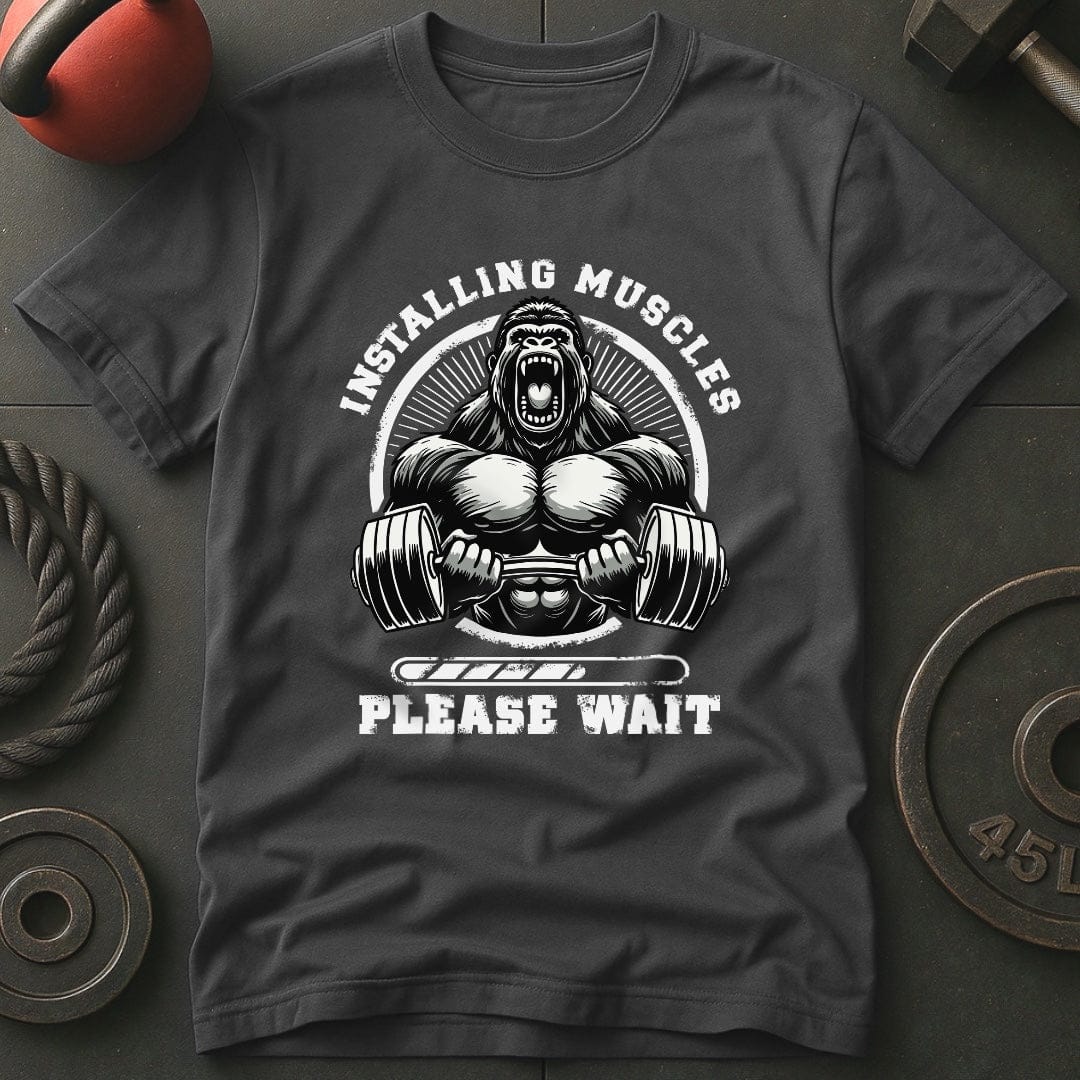 Installing Muscles Gorilla T-Shirt