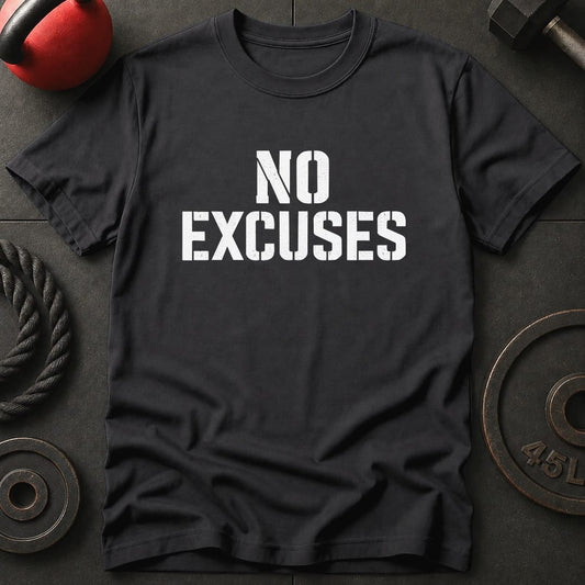 No Excuses Motivational T-Shirt