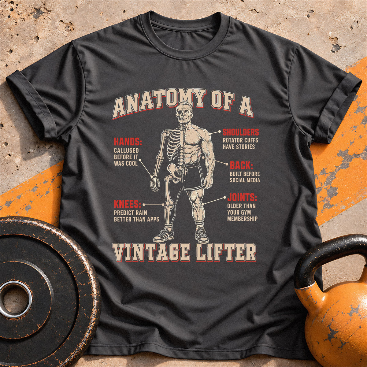 Vintage Lifter Anatomy T-shirt