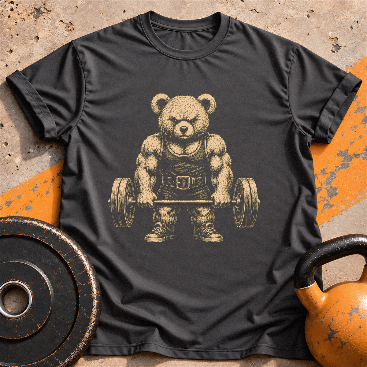Weightlifting Bear T-shirt
