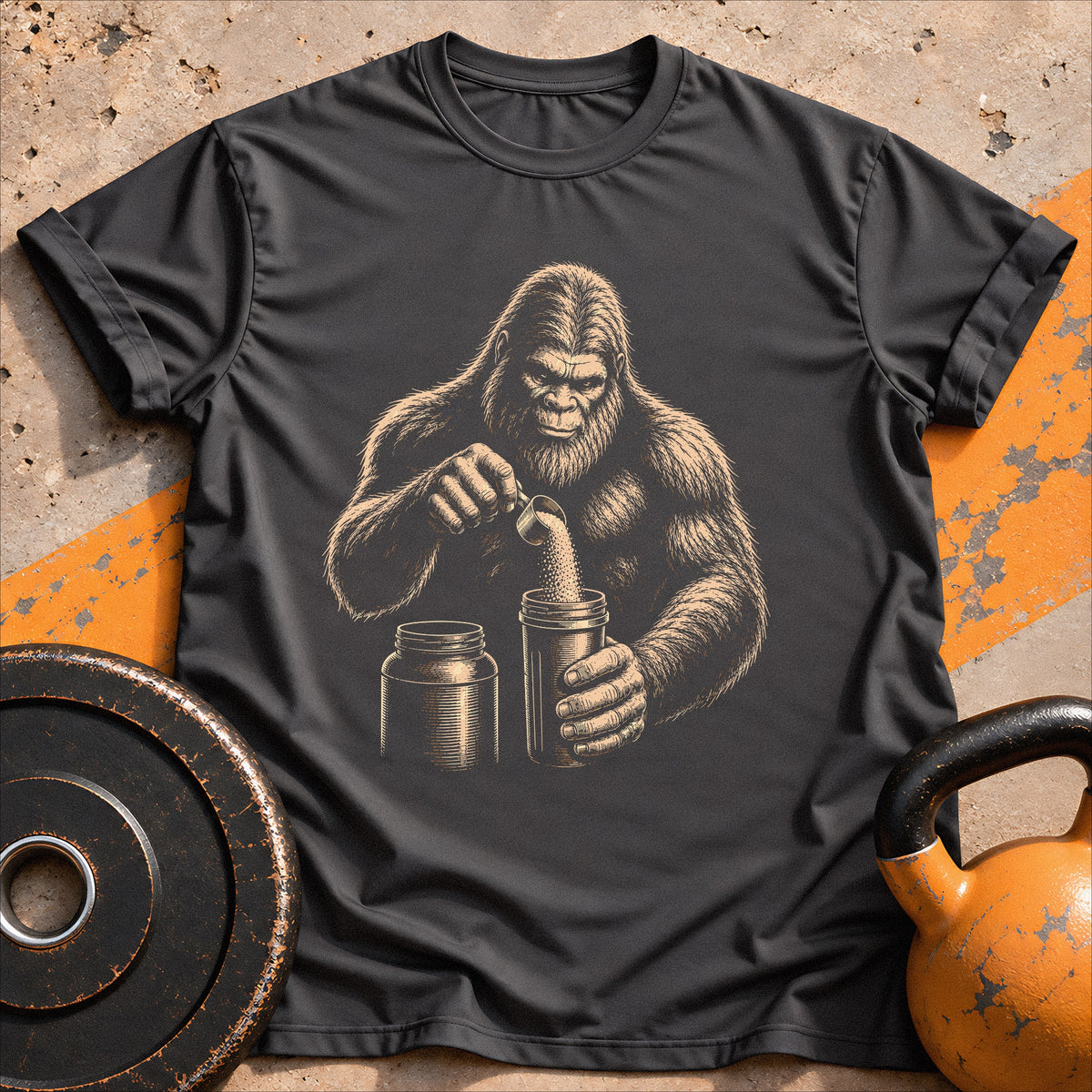 Bigfoot Gains T-shirt