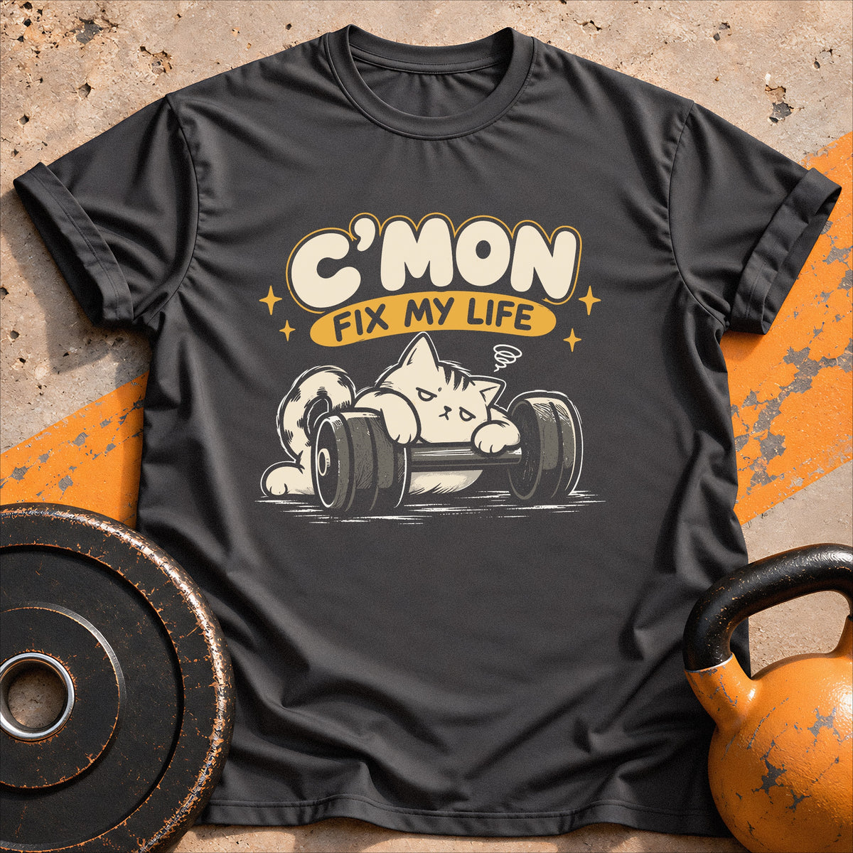 Fix My Life Cat T-shirt