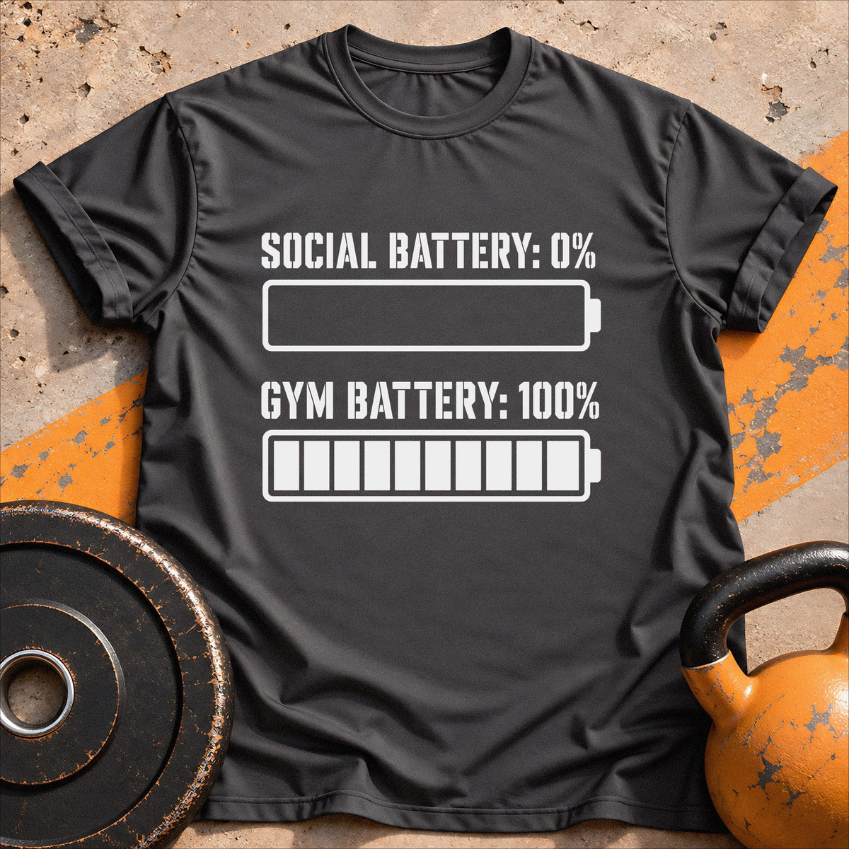Gym Battery T-shirt
