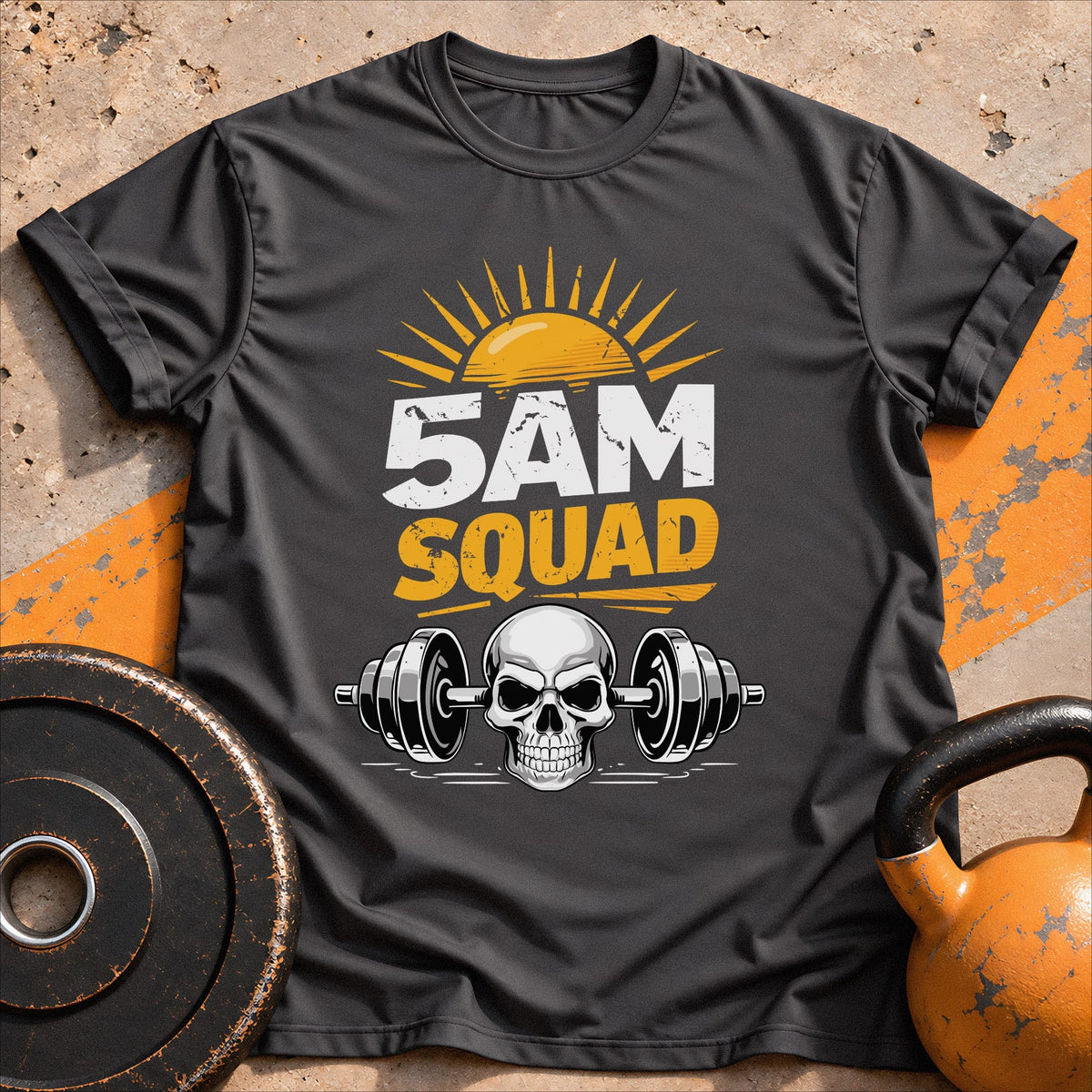 5AM Squad Skull T-shirt