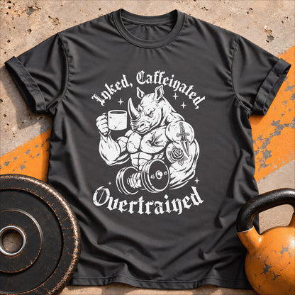 Inked, Caffeinated, Overtrained T-shirt