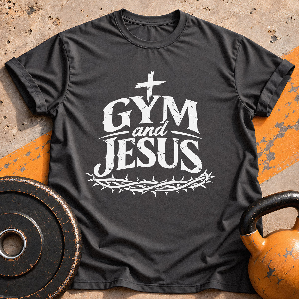 Gym And Jesus T-shirt