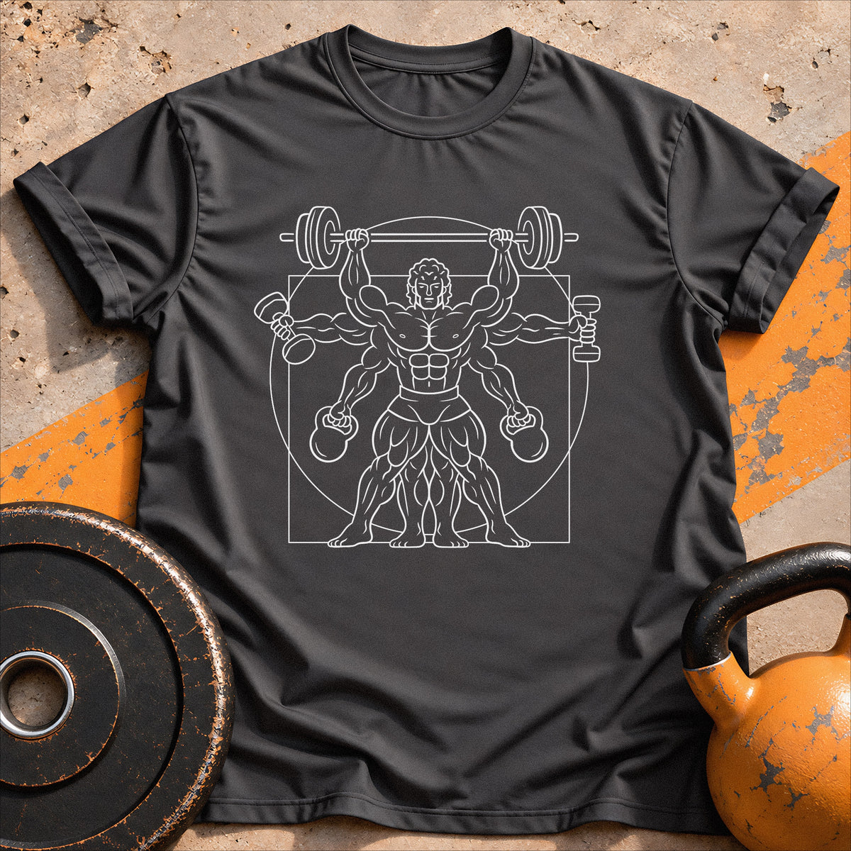 Vitruvian Gym T-Shirt