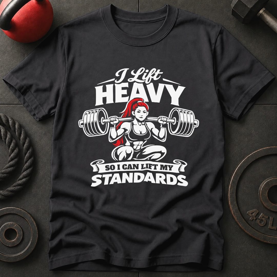 I Lift Heavy So I Can T-shirt