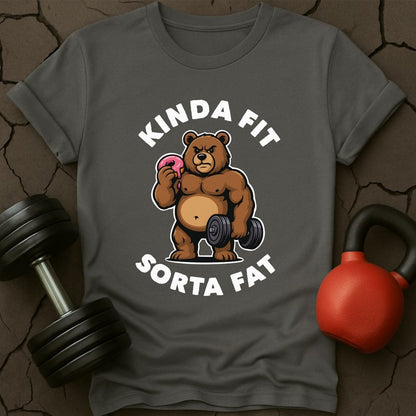Kinda Fit Sorta Fat Bear Gym T-Shirt