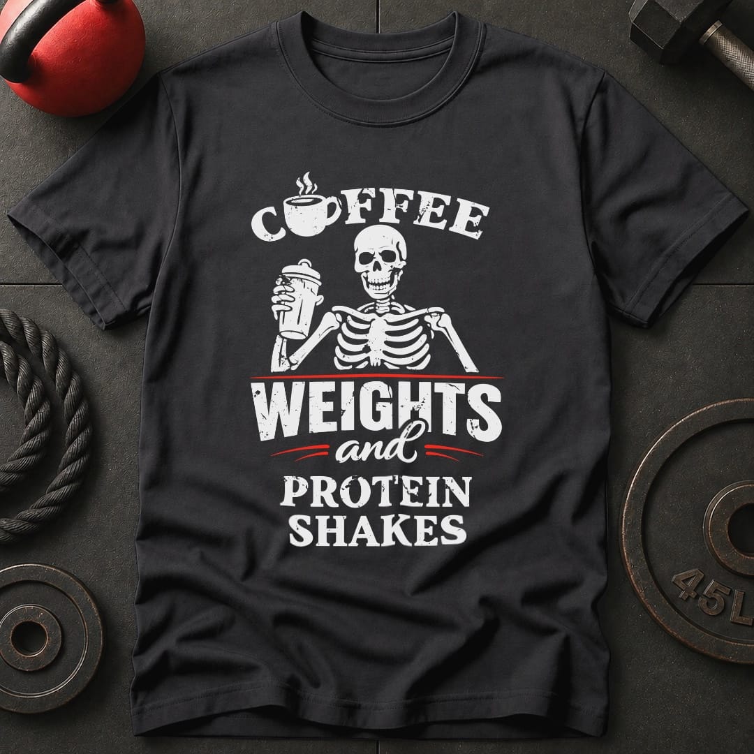 Coffee Weights Protein T-shirt