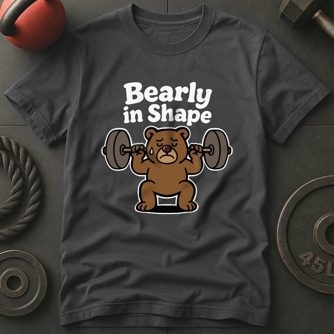 Bearly In Shape Bear Gym T-Shirt