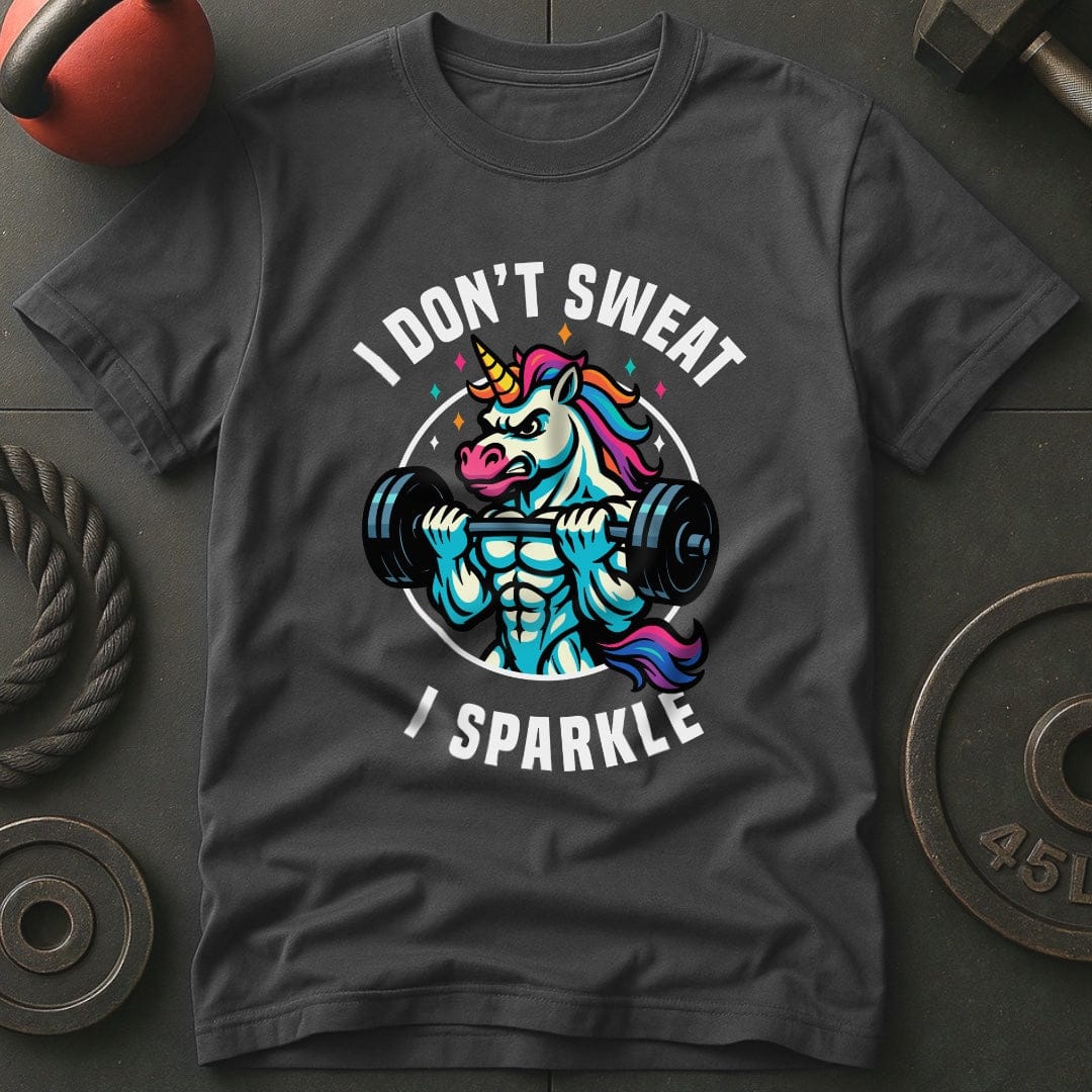 I Don't Sweat I Sparkle Unicorn T-Shirt