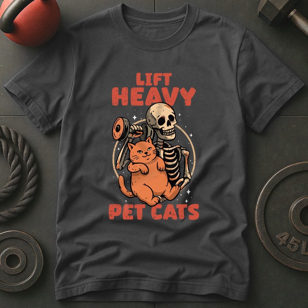 Lift Heavy Pet Cats T-Shirt