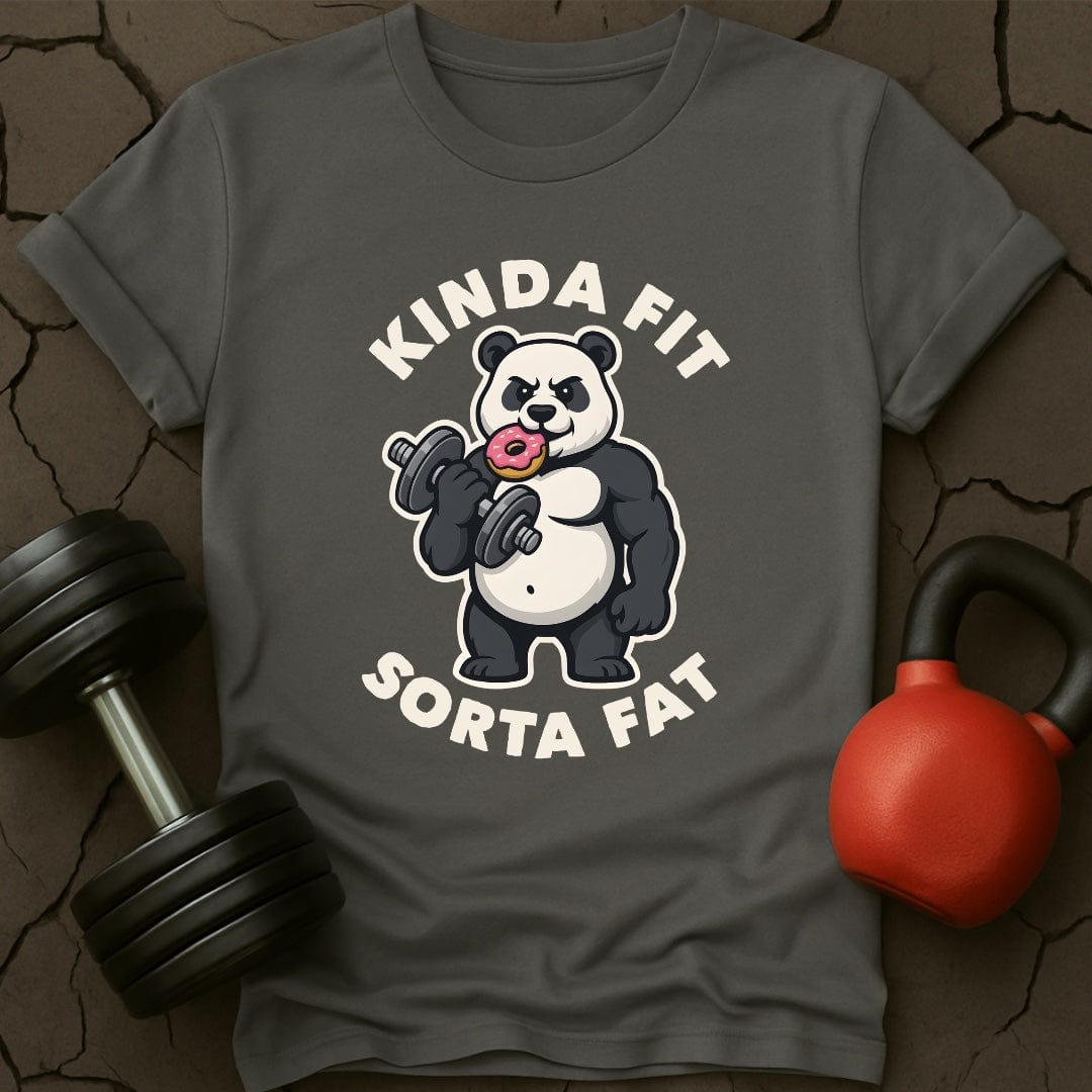 Kinda Fit Sorta Fat Panda Gym T-Shirt