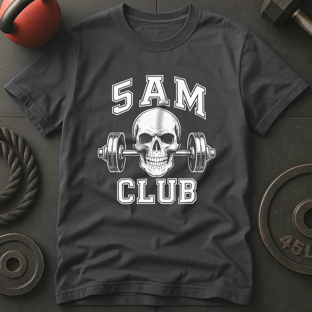 5 AM Club Skull Gym T-Shirt