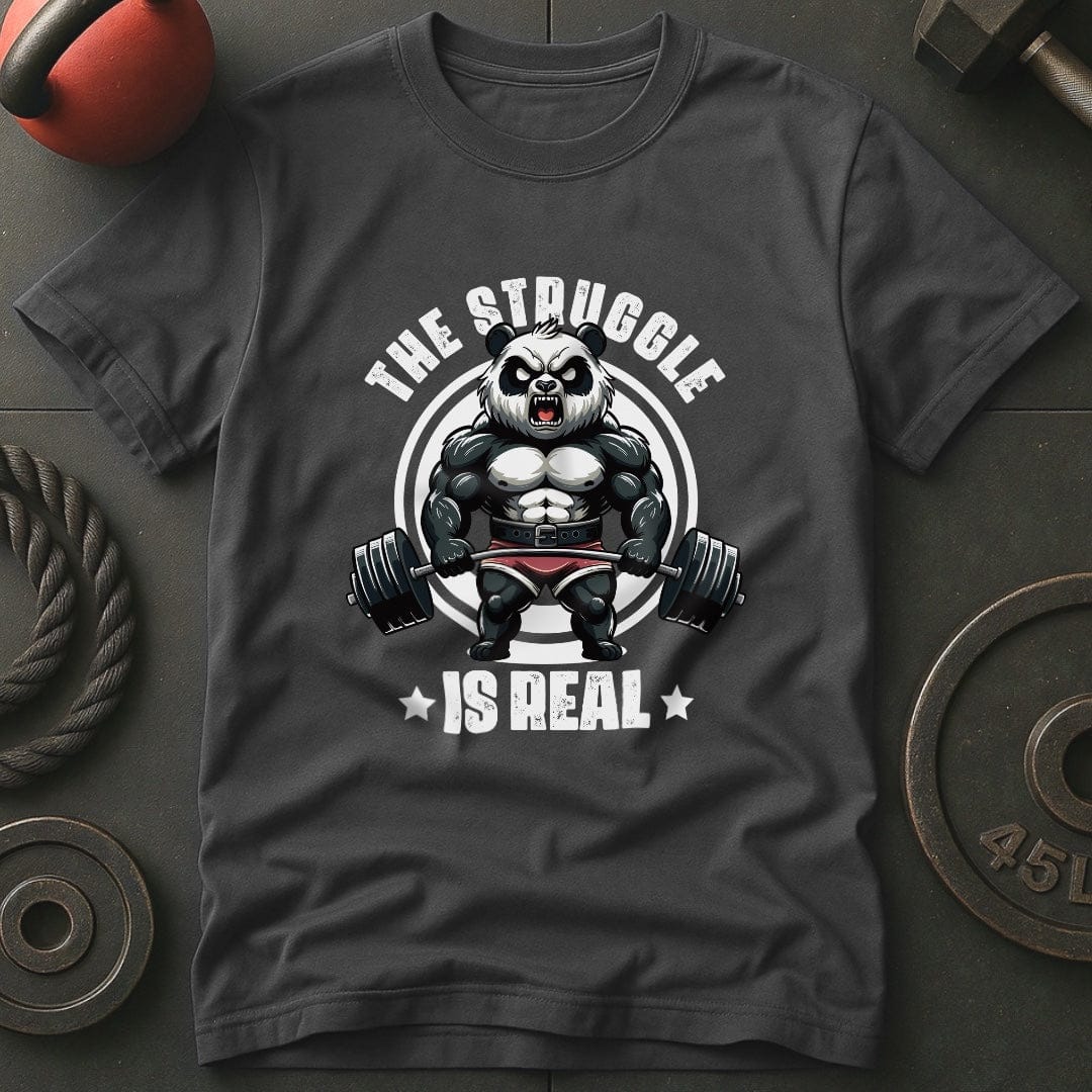 The Struggle Is Real Panda T-Shirt