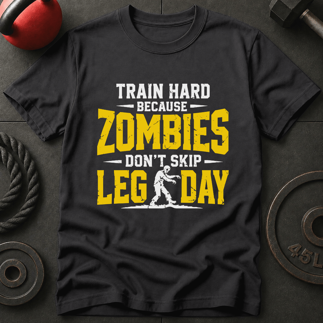 Train Hard Zombies T-shirt